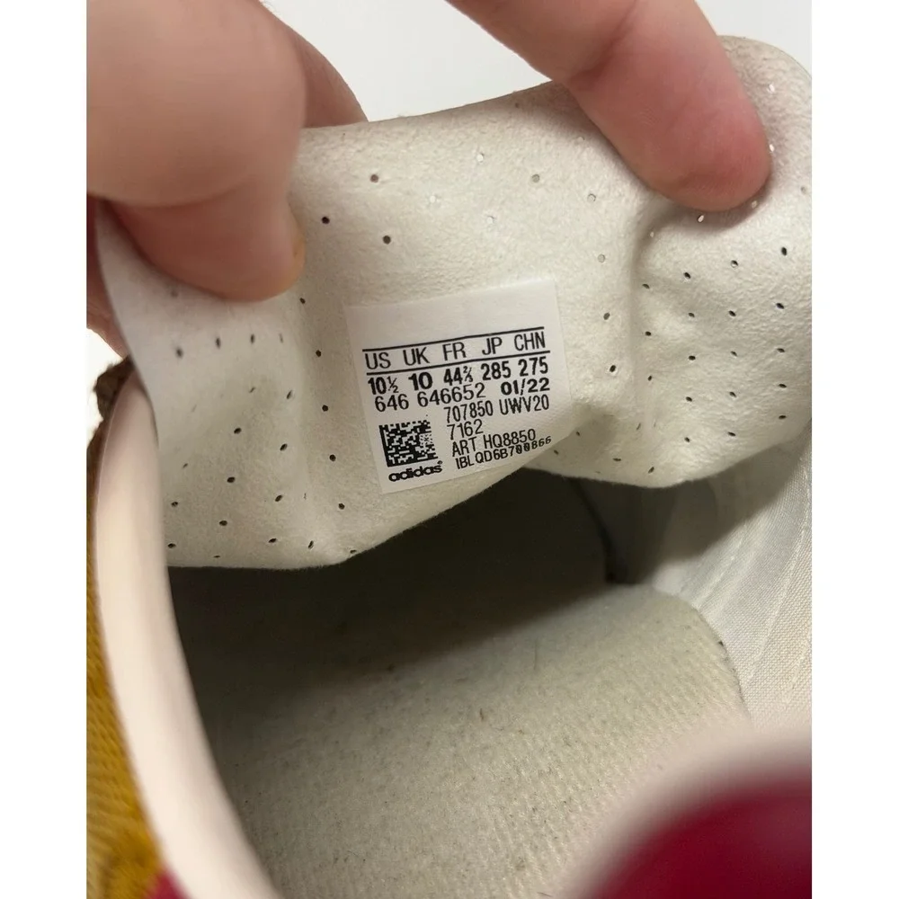 Gucci X Adidas Gazelle Sneaker GG Monogram Beige Size 10.5 US